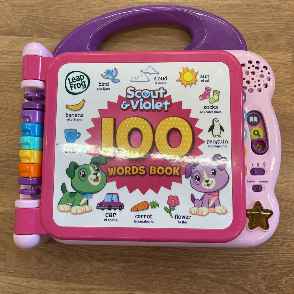 Leap Frog Scout & Violet 100 Words Book