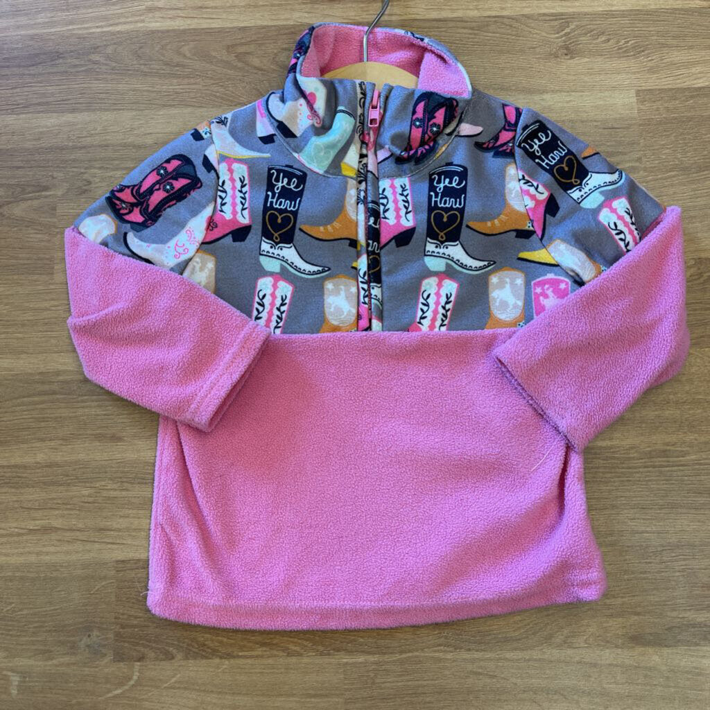 Shea Baby Cowgirl Fleece Pullover - 6/12m