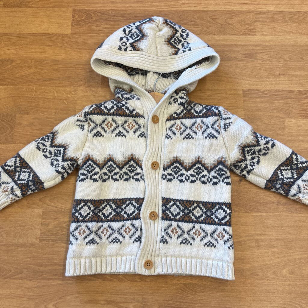 Osh Kosh Knit Hoodie Cardigan - 18m