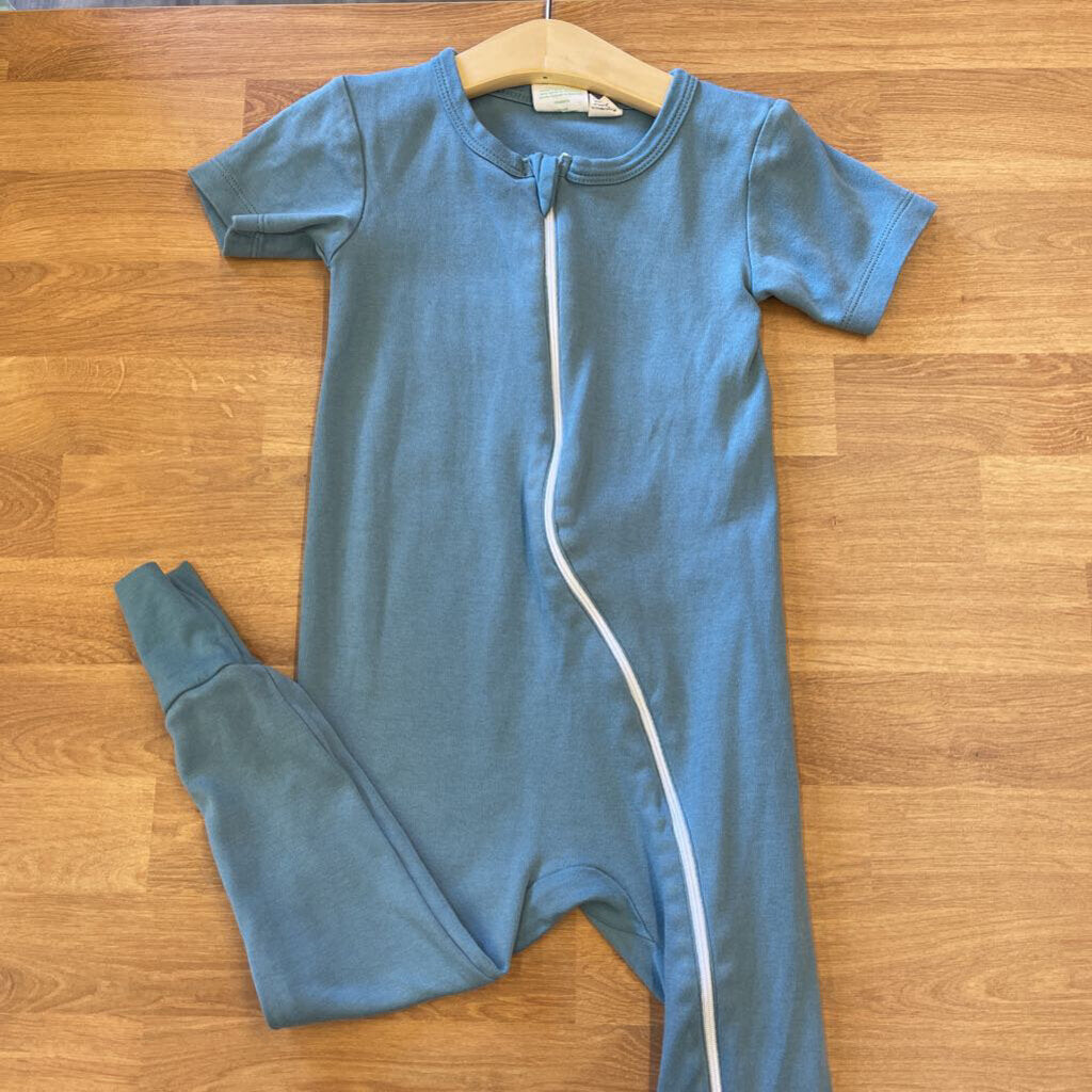 Parade Zip SS Romper - 3T