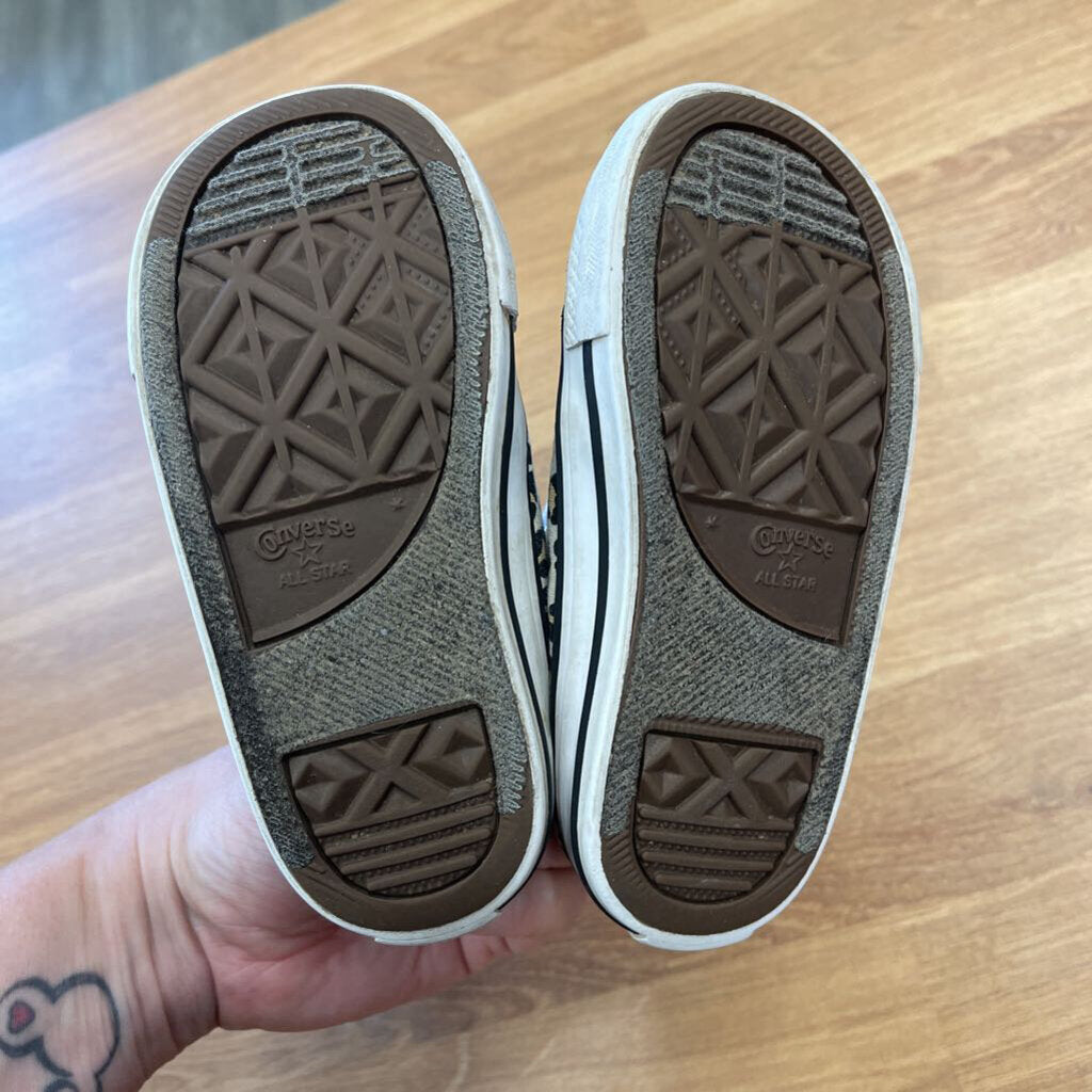 Converse Cheetah Sneakers -7 (scuffs)