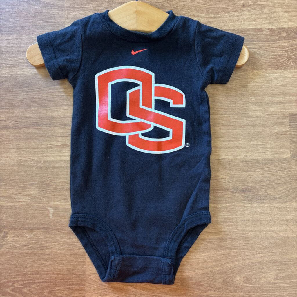 Nike Oregon State SS Onesie - 3/6m