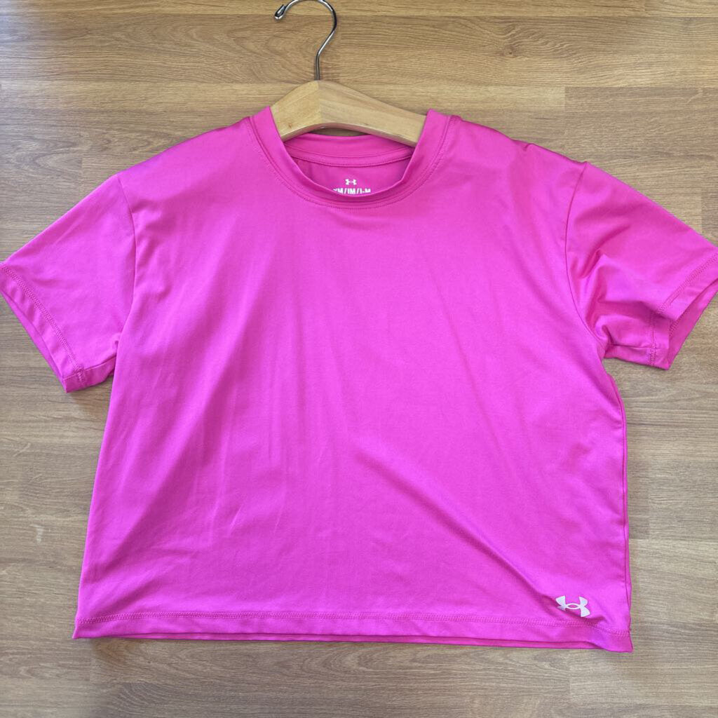 Under Armour Active Crop SS Tee - 10/12