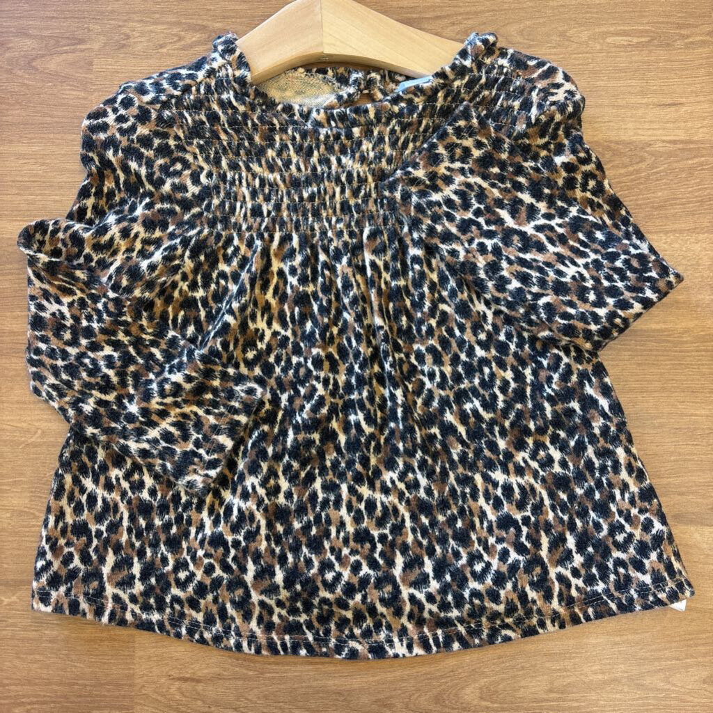 Old Navy Leopard LS Top - 3T