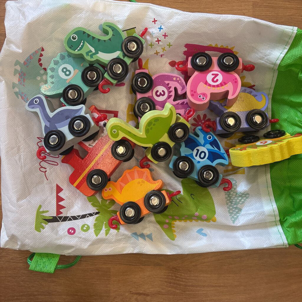 Bag of Dino Train Cars