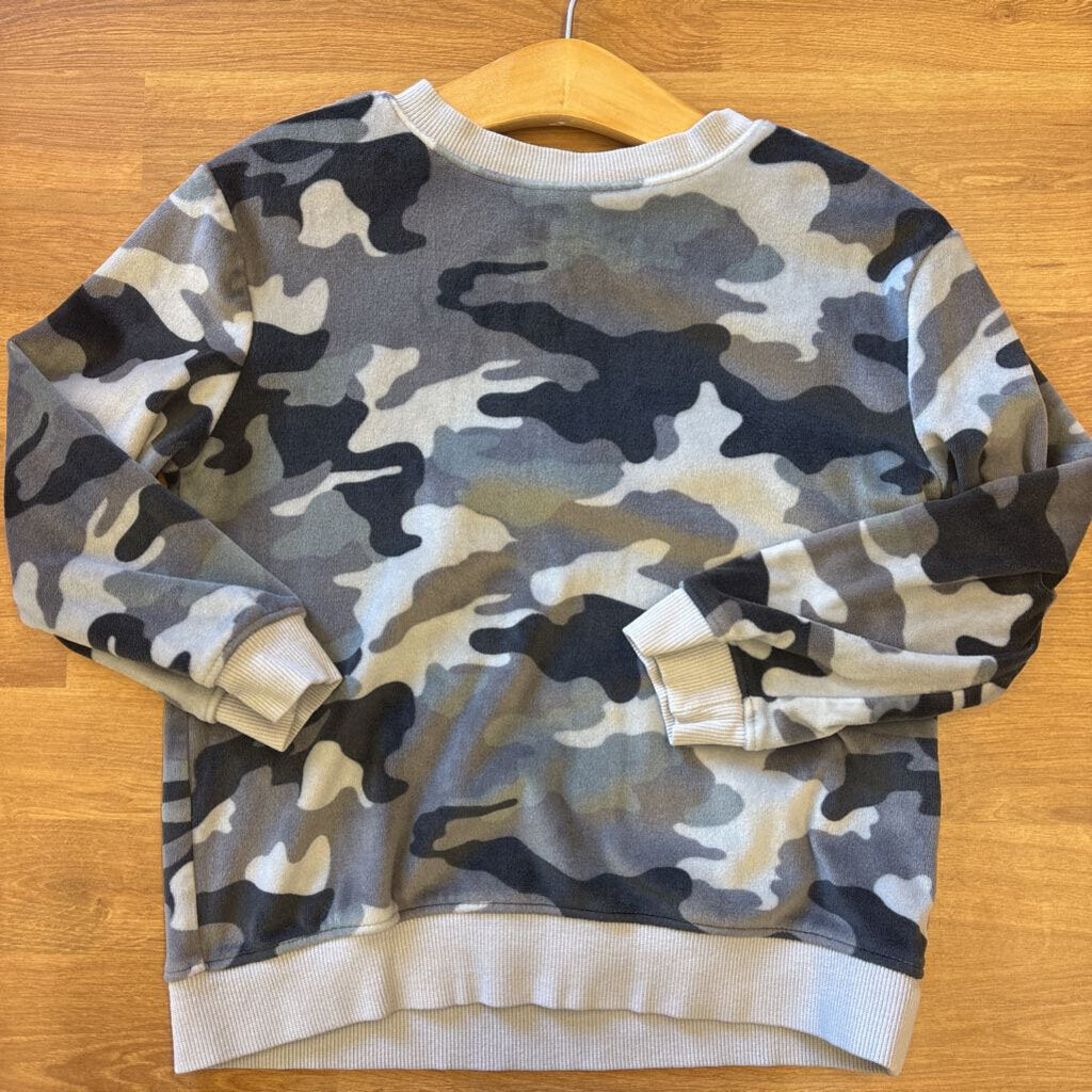Cat & Jack Camo Soft LS Top - 4/5