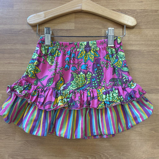 Hanna Andersson Floral Skirt - 18/24m