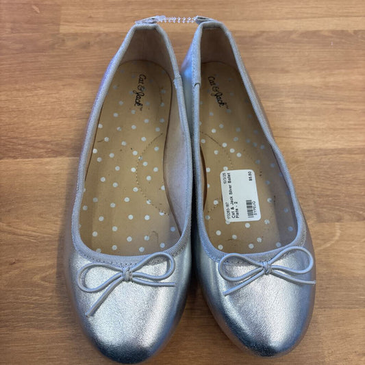 Cat & Jack Silver Ballet Flats - 2