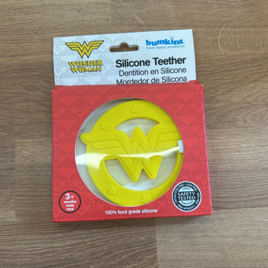 NEW Wonder Woman Silicone Teether