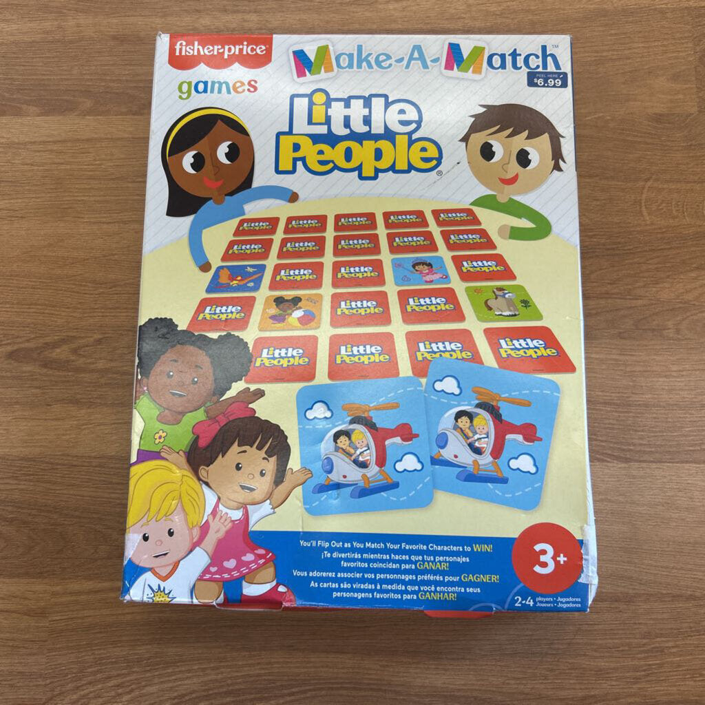 Fisher Price Little People Make a Match Game