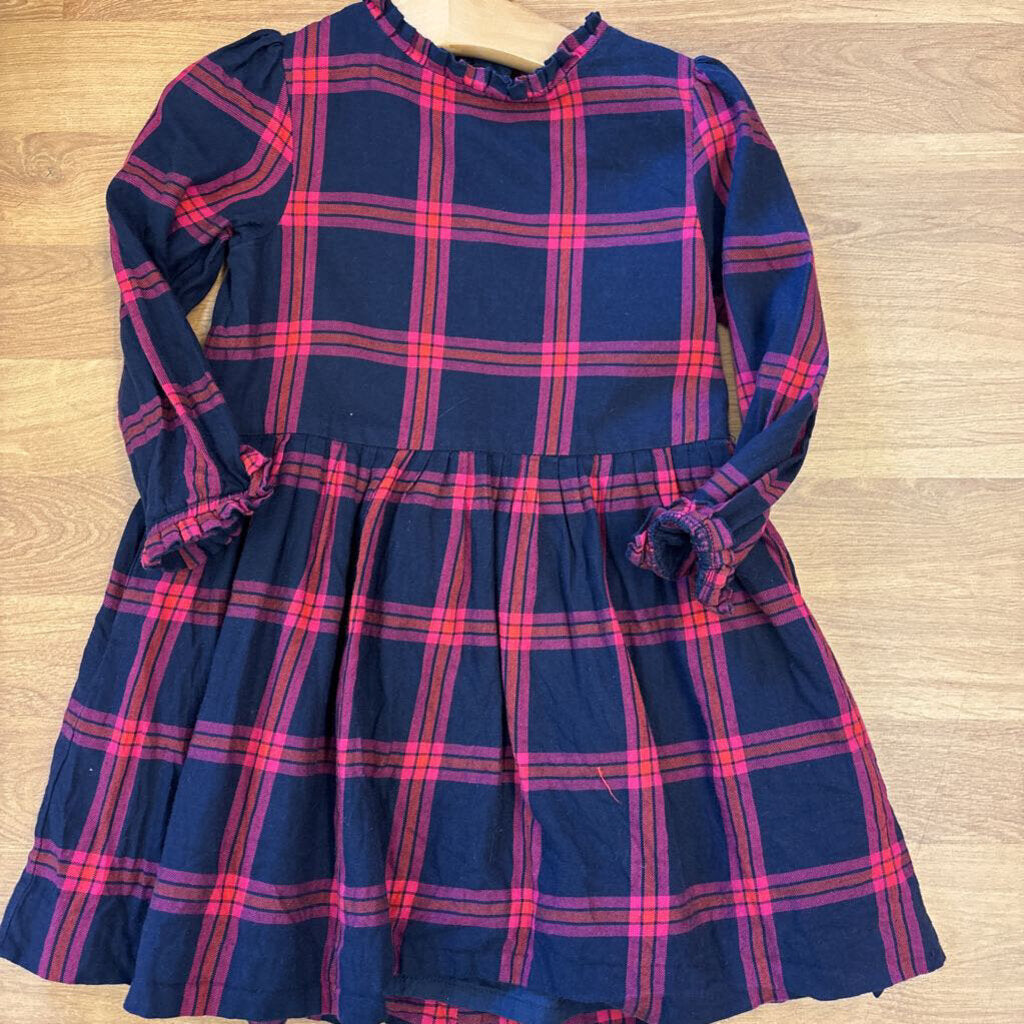Jacadi Plaid LS Dress - 3