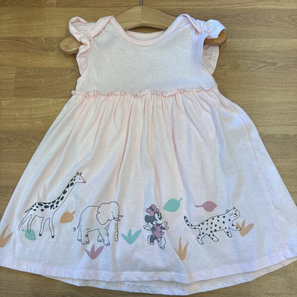 Disney Baby Minnie SS Dress Onesie - 24m