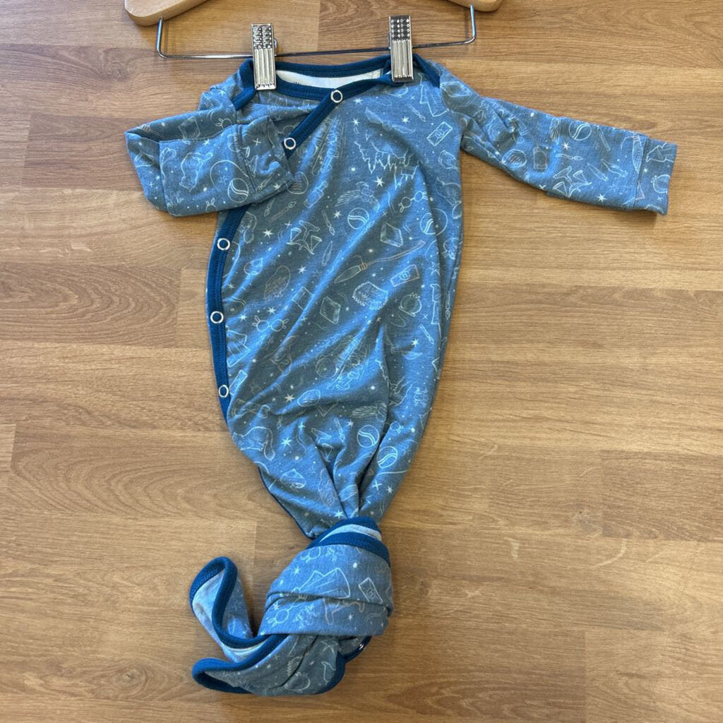 Copper Pearl x Harry Potter Sleeping Gown - NB