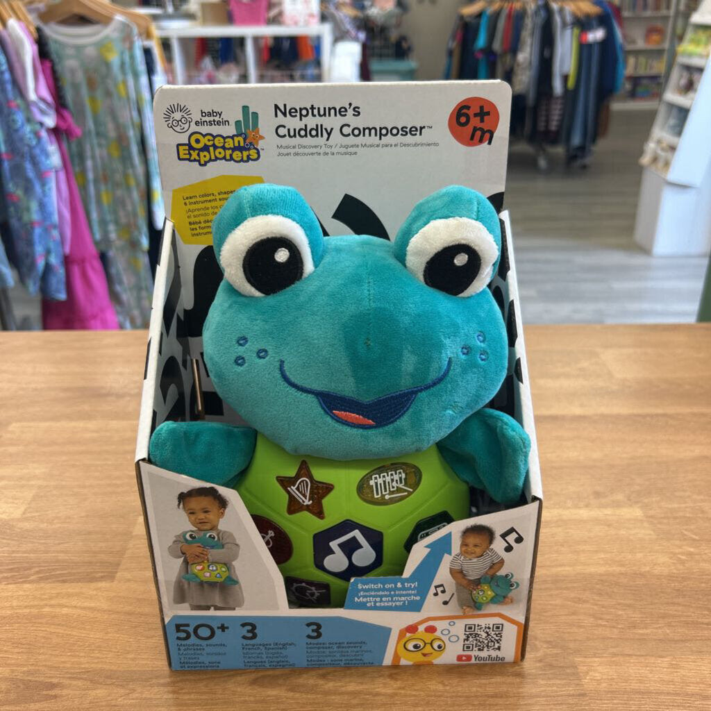 NEW Baby Einstein Neptune's Cuddly Composer