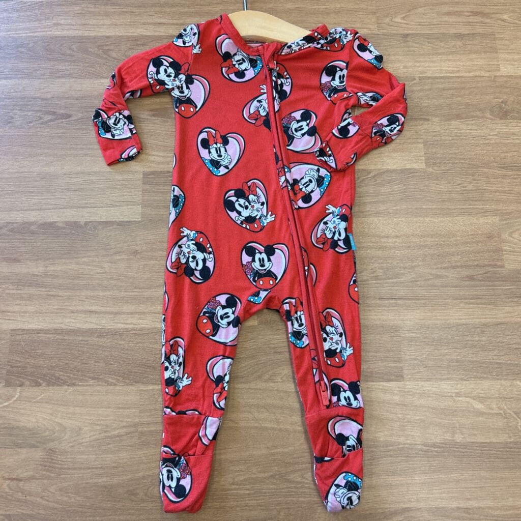 Posh Peanut Bamboo Minnie Zip Sleeper - 3/6m