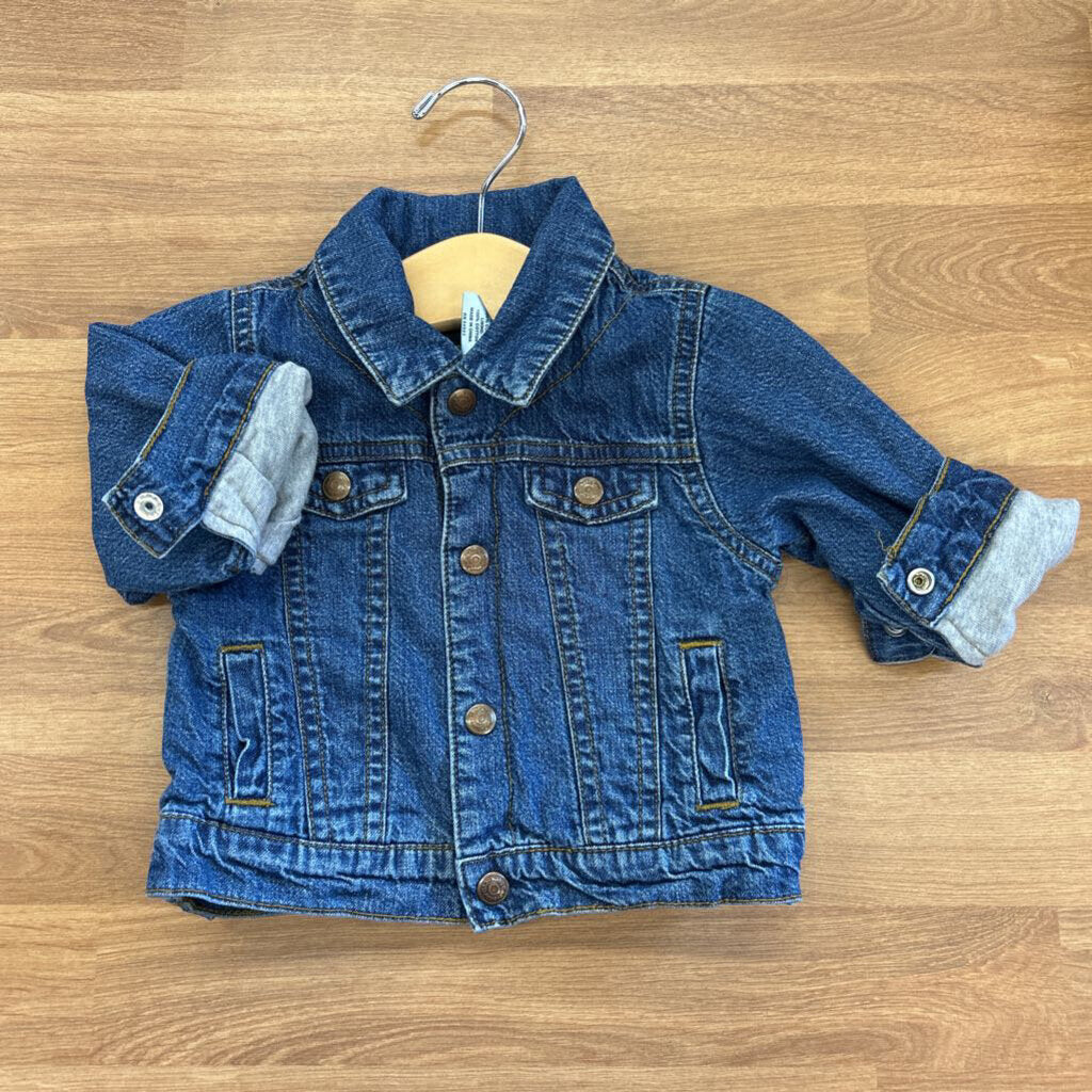 Baby Gap Lined Denim Jacket - NB