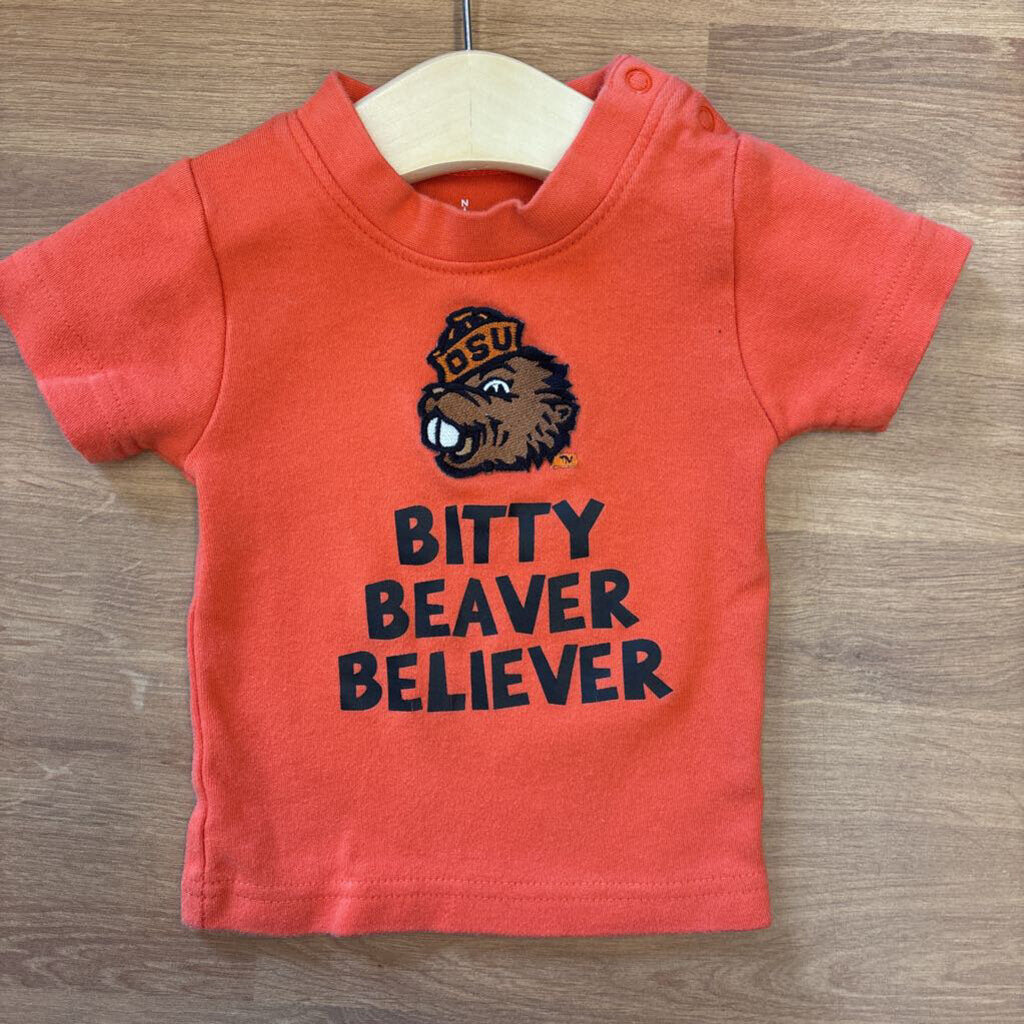 Creative Knit Wear Oregon State SS Tee - 3/6m