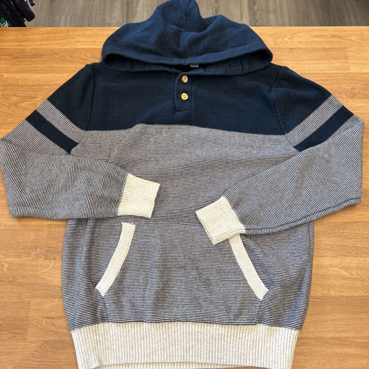 Cat & Jack Knit LS Hoodie Top - 12/14