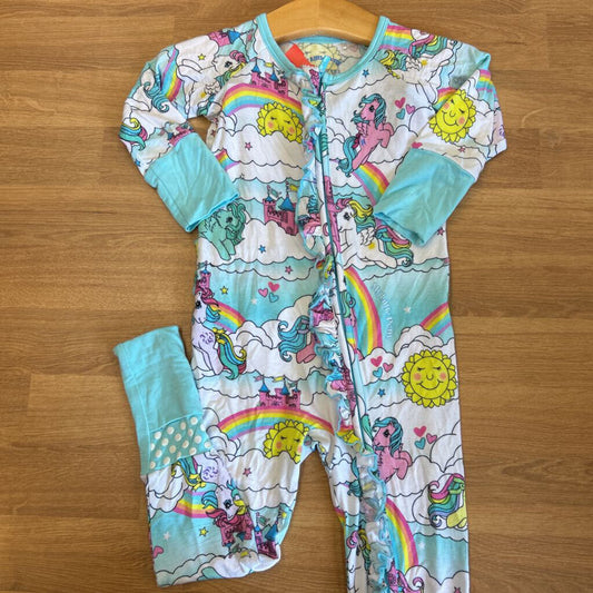 Bums & Roses My Little Pony Zip Sleeper - 18/24m