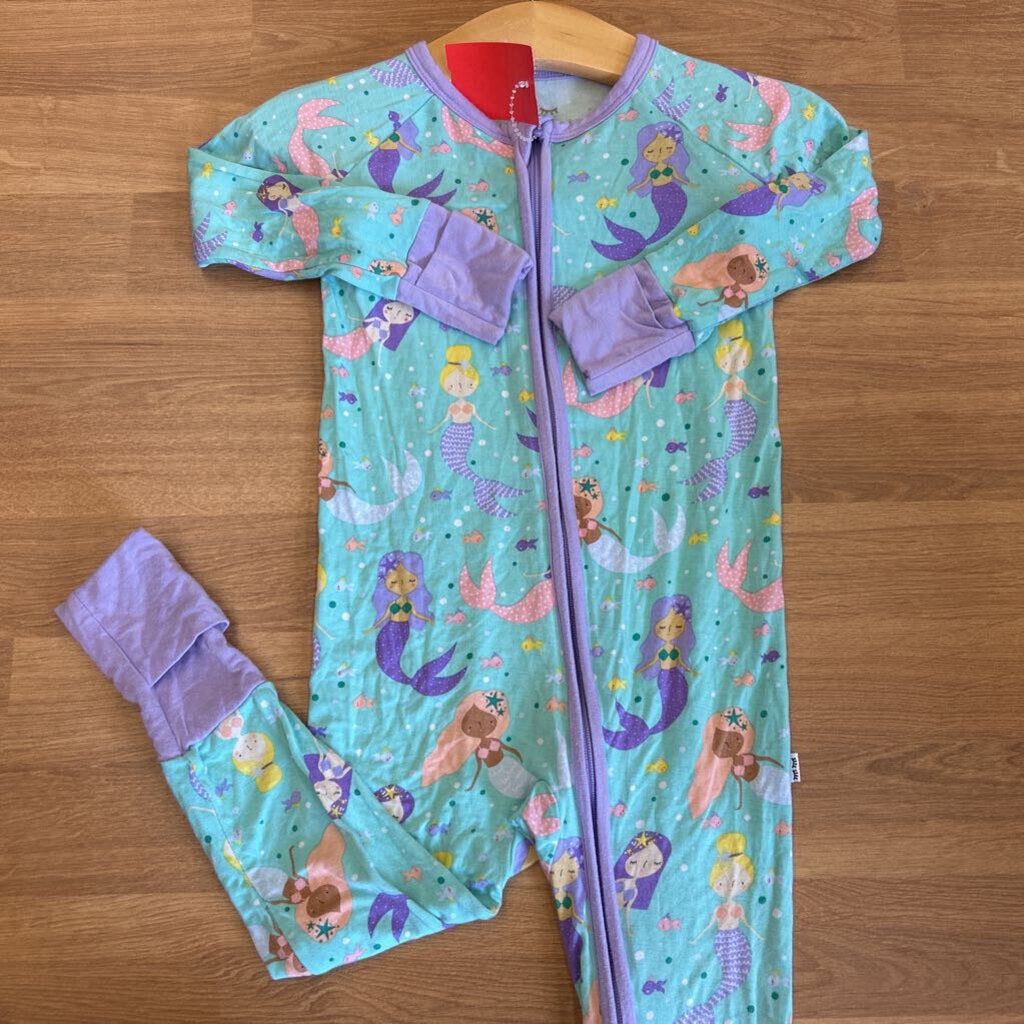 Little Sleepies Bamboo Mermaid Zip Sleeper - 12/18m