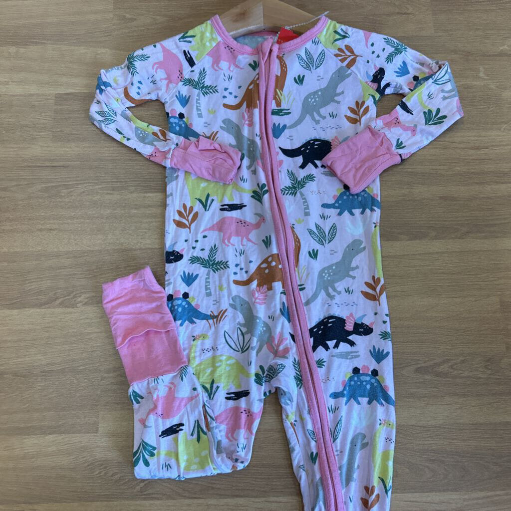Little Sleepies Bamboo Dino Zip Sleeper - 12/18m
