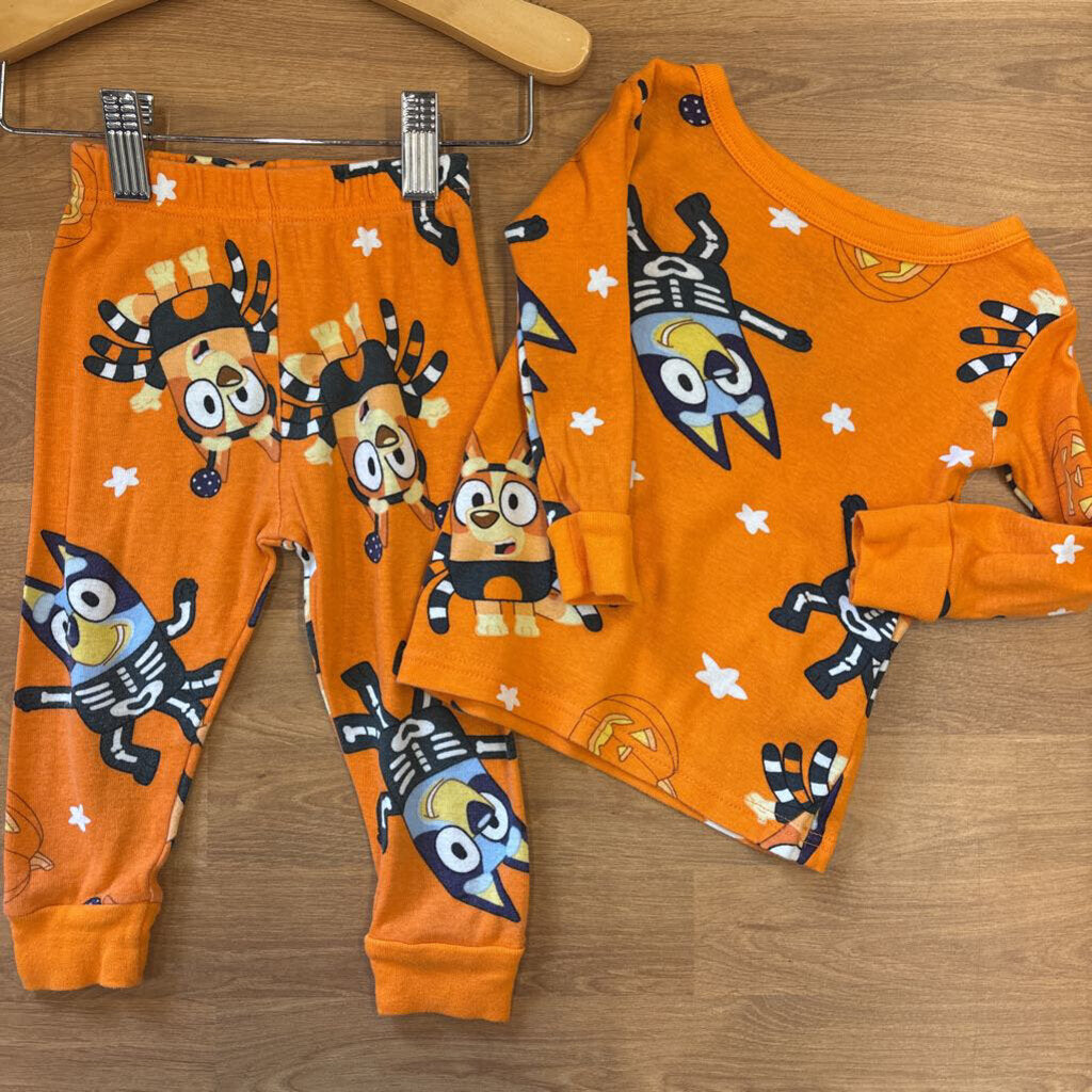 Bluey Halloween Pjs - 18m