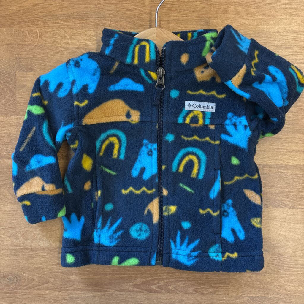 Columbia Animal Fleece Jacket - 3/6m