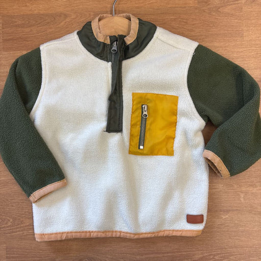 7 For All Mankind Fleece Pullover - 12m