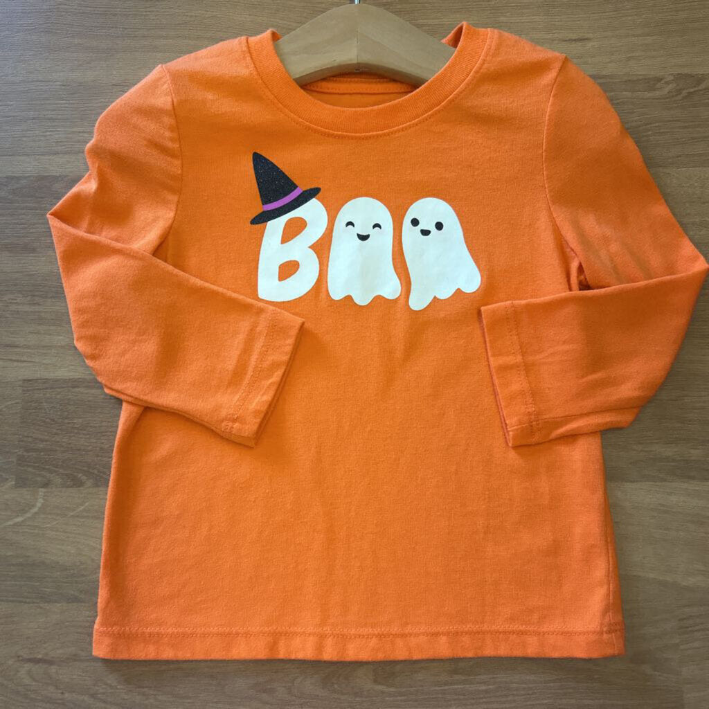Cat & Jack Boo LS Tee - 18m