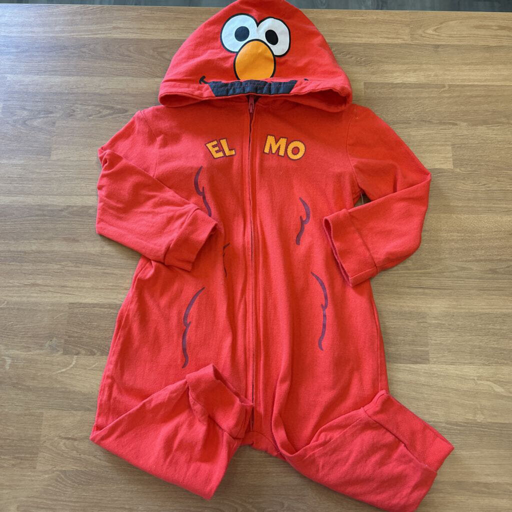 Sesame Street Elmo Zip Hoodie Coverall - 24m