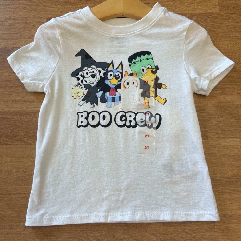 NWT Bluey Halloween SS Tee - 2T