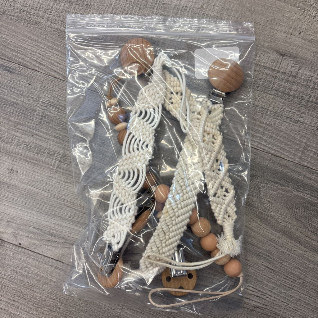 Set of 5 Pacifier Clips