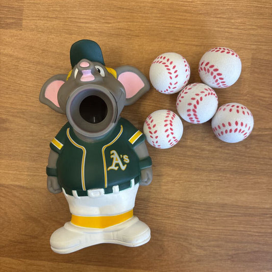 A's Baseball Popper Toy