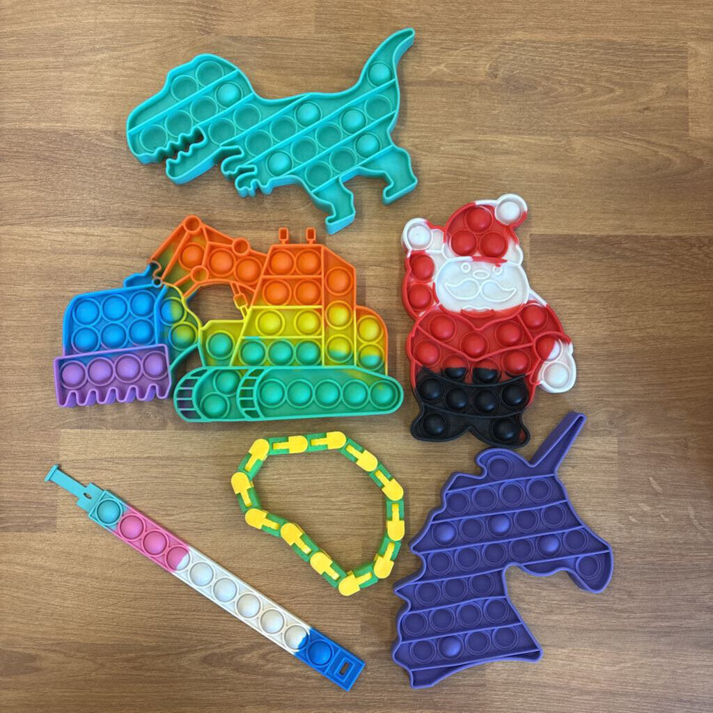 Bag of Pop It Fidget Toys