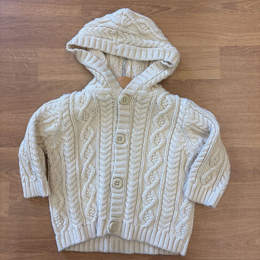 Gymboree Knit Hoodie Cardigan - 3/6m