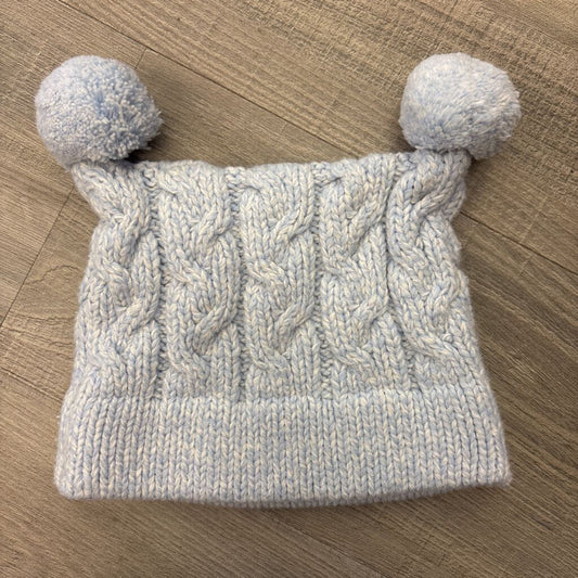 Children's Place Bobble Knit Hat - Blue 0/6m