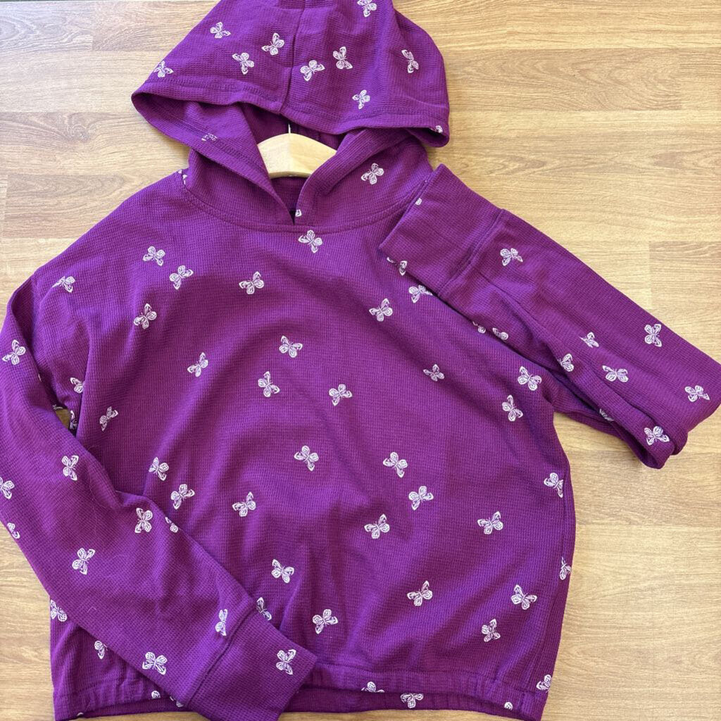 Osh Kosh Butterfly Thermal LS Hoodie Tee - 14