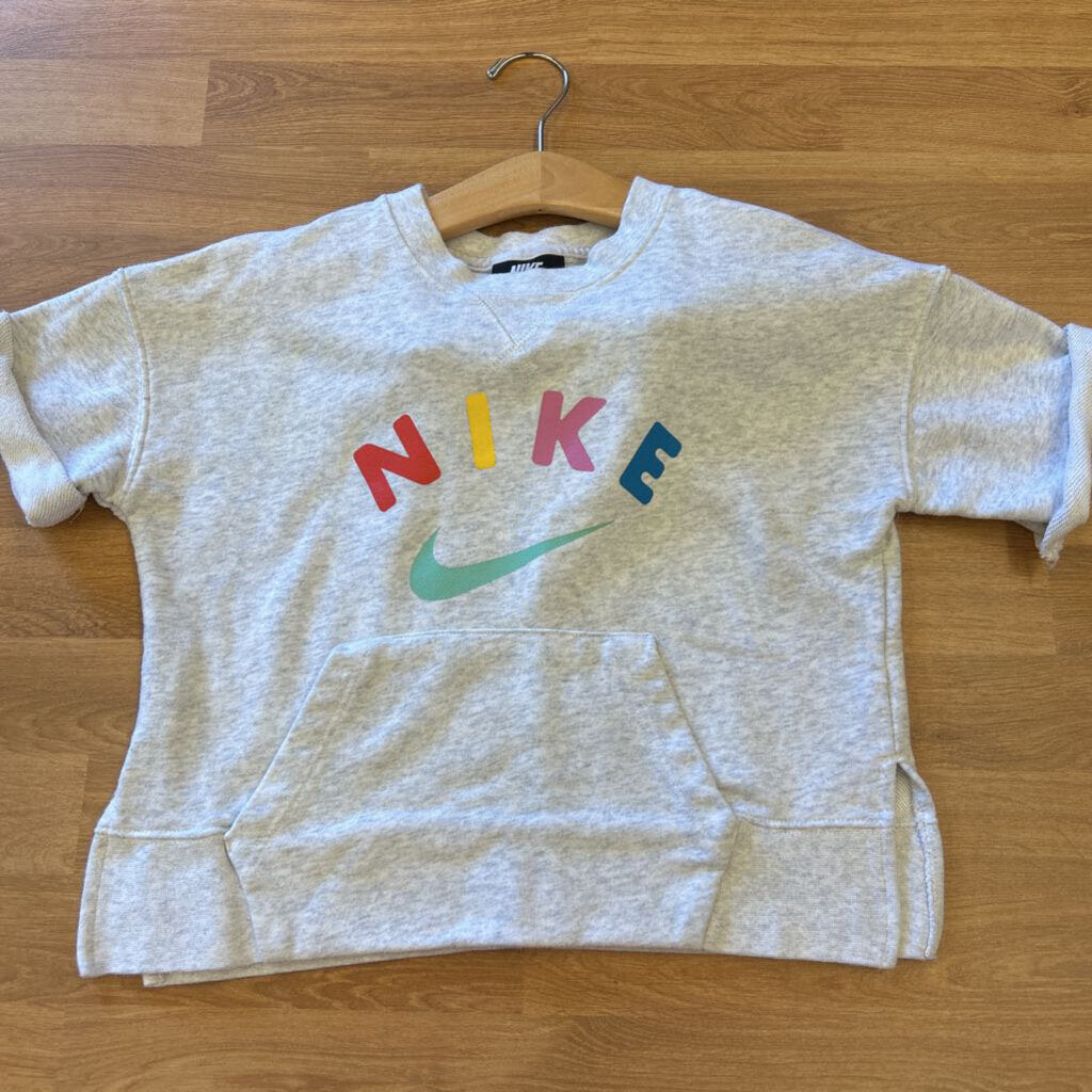 Nike Crop Sweatshirt SS Top - 10/12