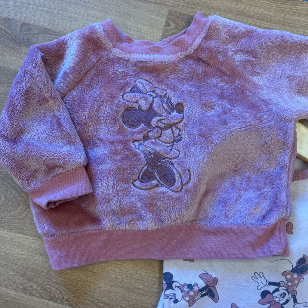 Disney Baby Minnie Three Pc Set - 6m