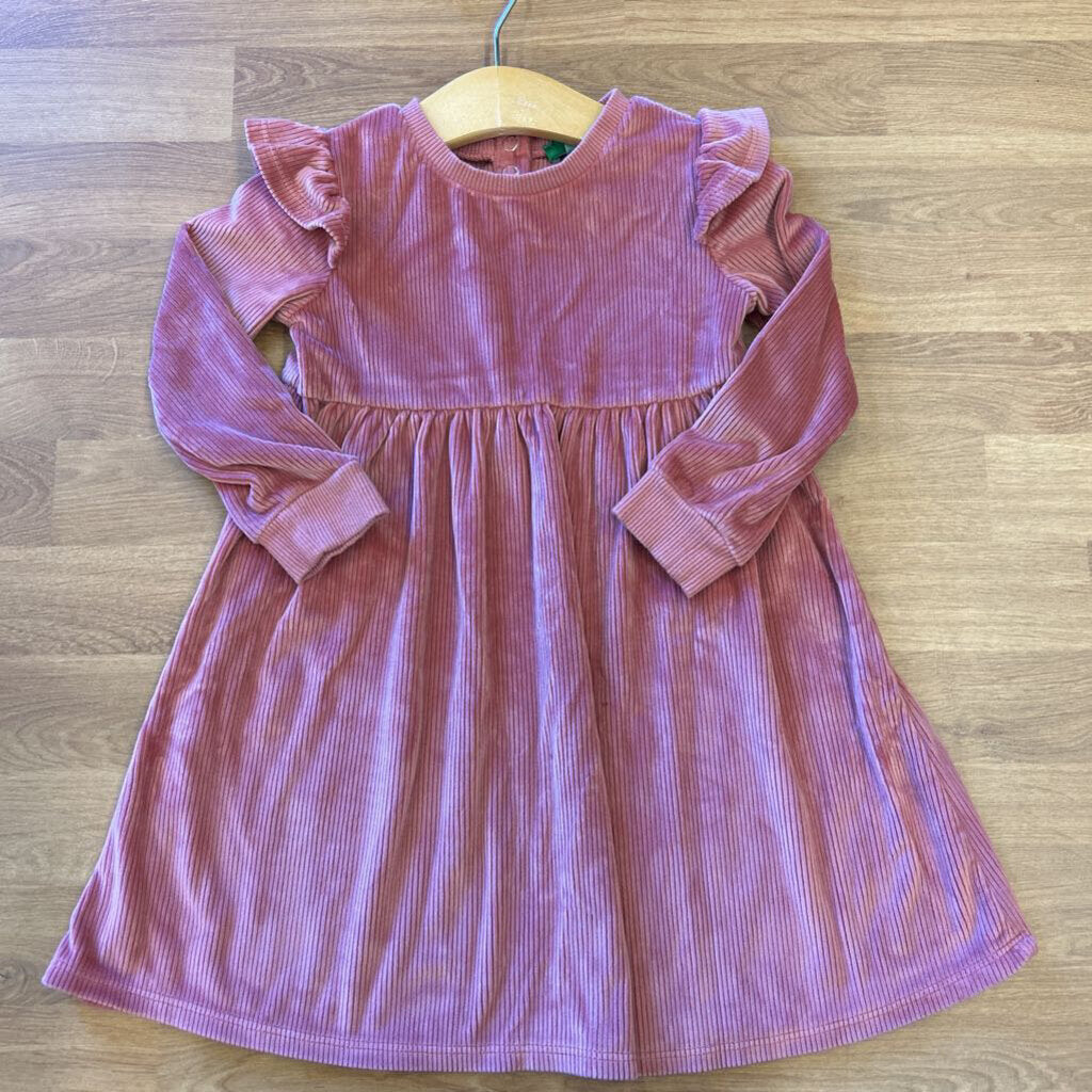 Dip Velvet LS Dress - 18/24m