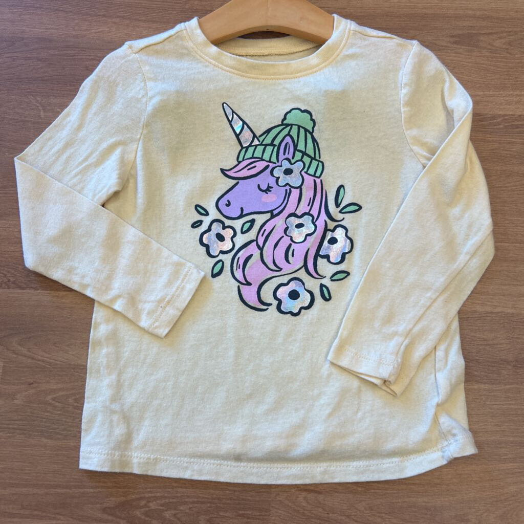 Old Navy Unicorn LS Tee - 4T