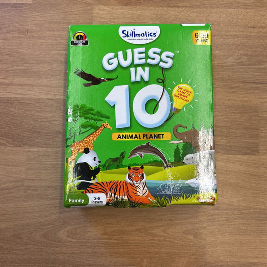 Skillmatics Guess in 10 Junior - Animal Planet