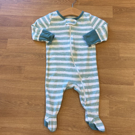 Cloud Island Stripe Zip Sleeper - 0/3m