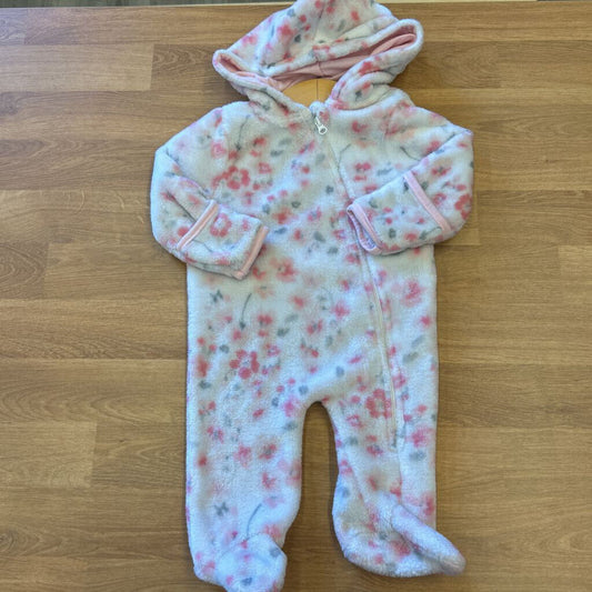 Laura Ashley Floral Fleece Bunting -0/3m