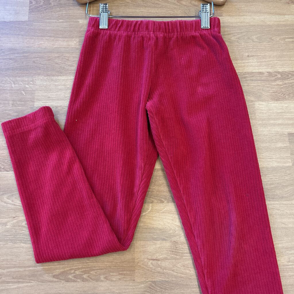 Hanna Andersson Ribbed Leggings - 8