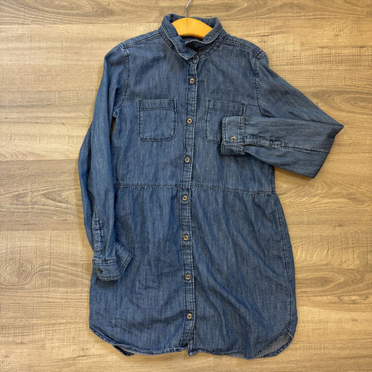 Gap Kids Chambray LS Dress - 10/12