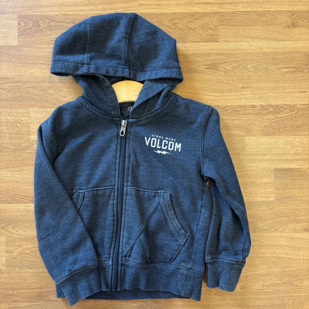 Volcom Zip Hoodie (wash wear) - 2T