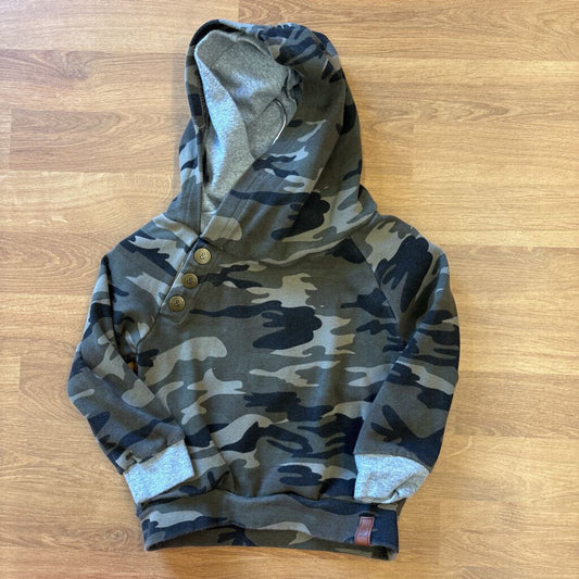& Camo Hoodie - 2T