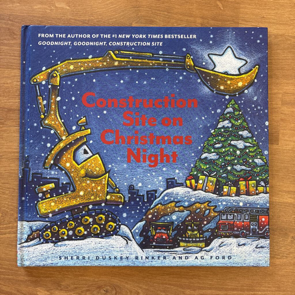 Construction Stie on Christmas Night
