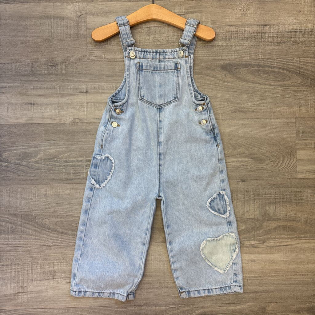 Zara Heart Overalls - 18/24m
